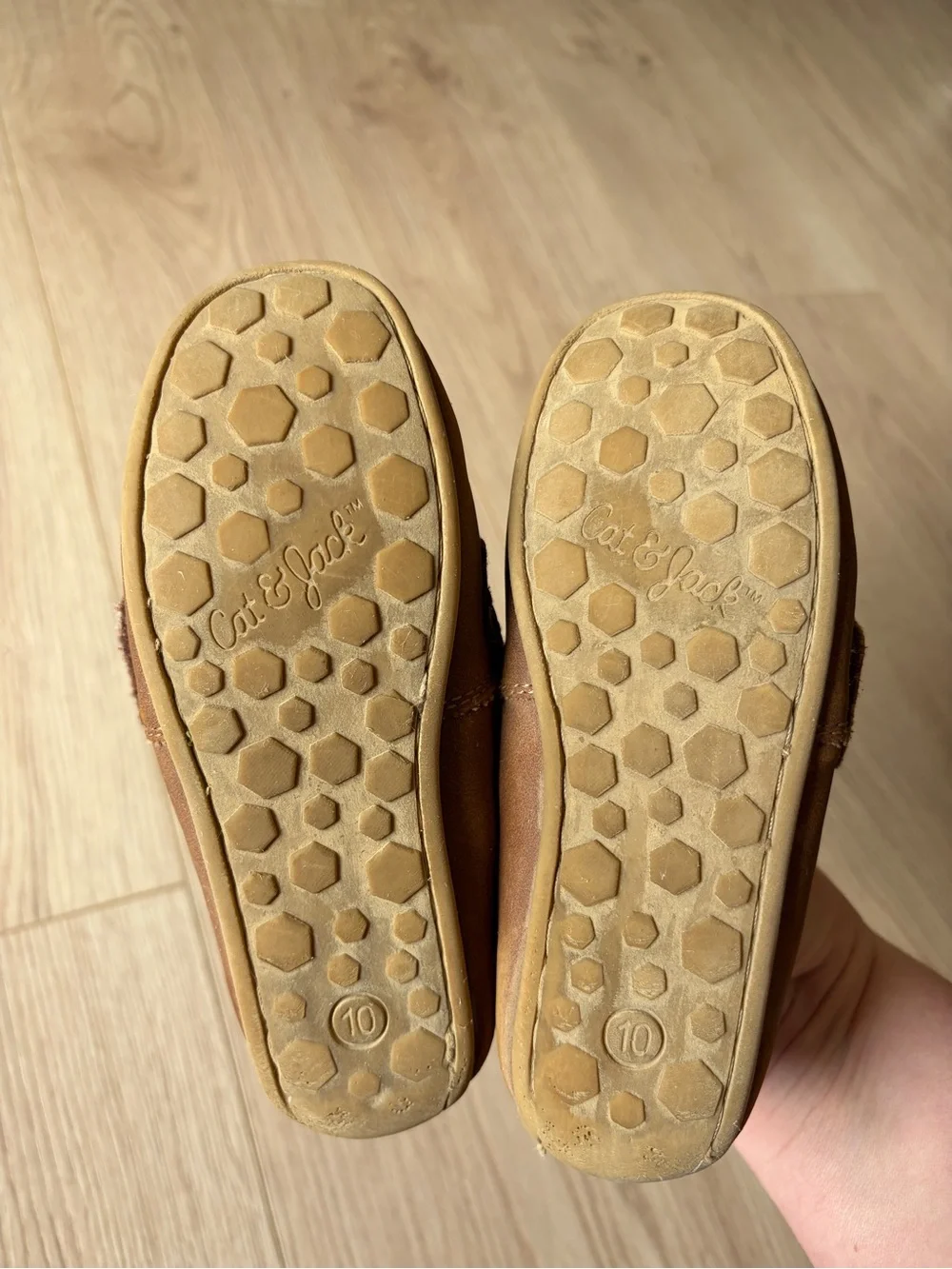 Cat & Jack Brown Moccasin Loafers
